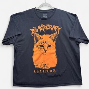 Blackcraft Cult “Lucipurr” graphic tee in men’s 2XL.